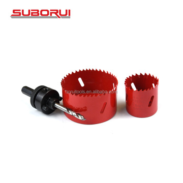 Bi-Metal Hole Saw Drill Bit for Wood and Metal with Arbor