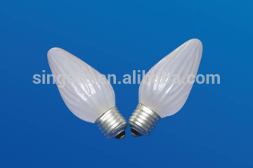 F48 25W/40W/60W E27 clear or frosted 48*114mm 1000 hrs Incandescent Bulbs