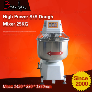 High power double motion double speed dough mixer 25kg / strong components dough mixer machine / large capacity dough mixer