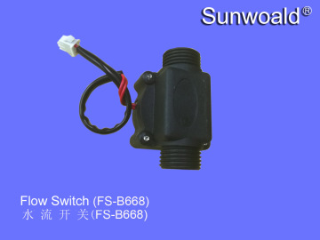 Water Flow Switch Plastic Male size 1/2"