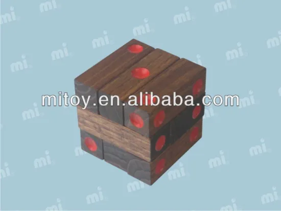 wooden Dice puzzle from ICTI certified factory