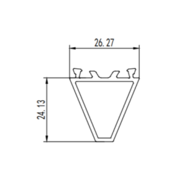 Medizinische Instrumente Eck Aluminium -Extrusion sterben