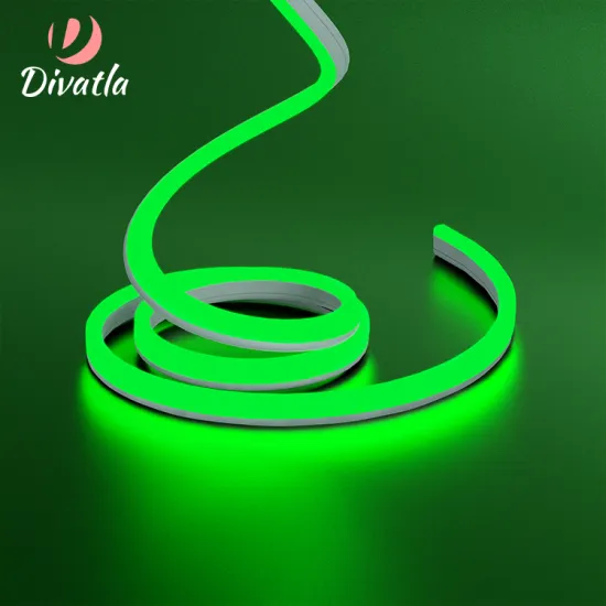 DIVATLA 6W LED Neon Strip - Waterproof Flexible Rubber Rope Tube Lamp