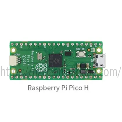 Original Raspberry PI Pico or Pico W with wireless WiFi development board, Pico or Pico H with pin head, support micropython/c++