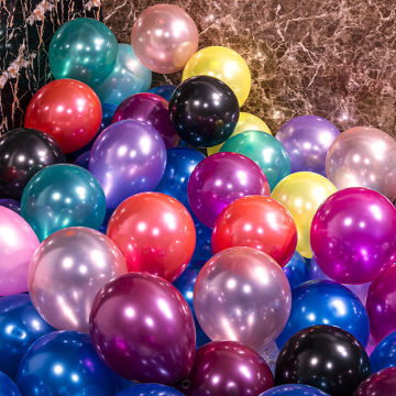 Balões de pérola para decoração de festa