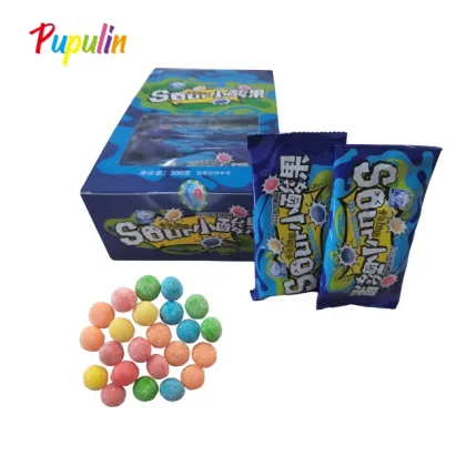 Sour Bombs Candy: Chewy Candy with Sour Powder