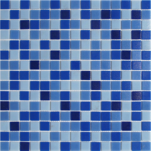 Couleur mixte Mosaïque Backsplash Cuisine Carrelage en verre de la piscine