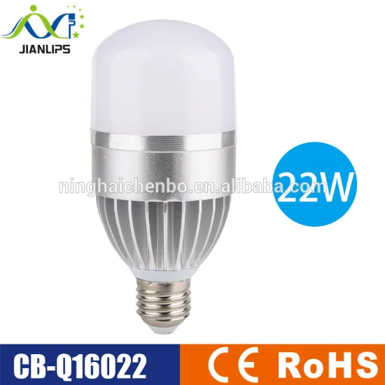 Warm White / Cool White LED Color 22W Ball Bulb E27 B22 Aluminum Base