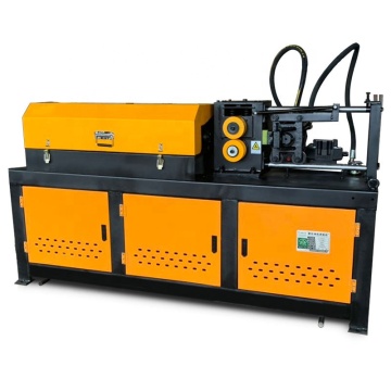 Customized Three Traction Double Motor Steel Bar Straightener and Cutter