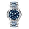 Alloy Quartz Woman Watch With CZ Stone