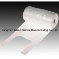 Plastic T Shirt HDPE Freezer Food Bag Rolls Wholesale Plastic Bags with Logo