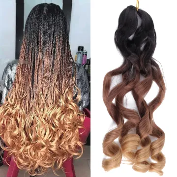 Wholesale Spanish Curly Braids Hair  Deep Curly Cheap Wavy Braiding Hair Spiral Curl Hair Twist Pre Stretched