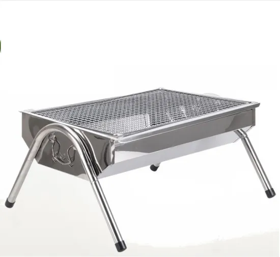Factory supplier indoor kitchen restaurant stainless steel portable charcoal barbecue grill