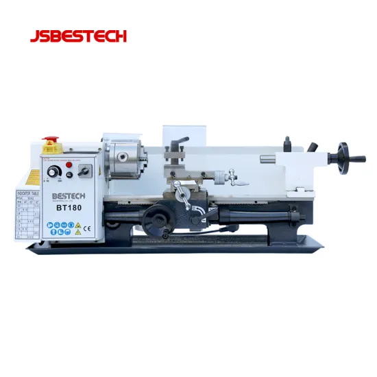 BT180 mini lathe machine for teaching use