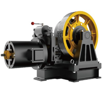 China Factory High Performance Geared Traction Machine and Motor for Elevators