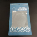 aluminum plastic packaging bag with zipper and window