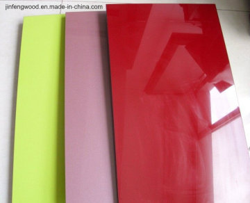 Colored Melamine MDF High Glossy MDF