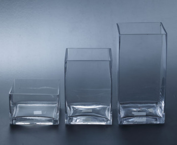 tank vase,Square glass vase SF010-012