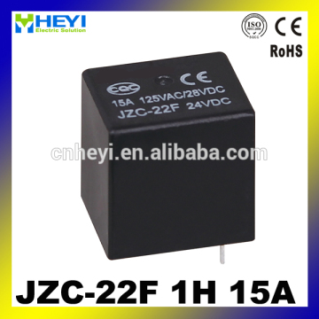 Pcb relay JZC-22F 10a miniature relay 4pin electromagnetic relay