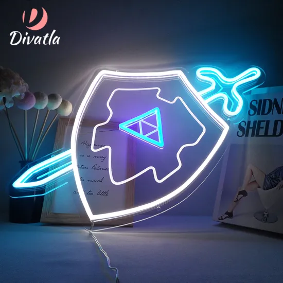 DIVATLA Gaming LED Acrylic Zelda Custom Neon Sign