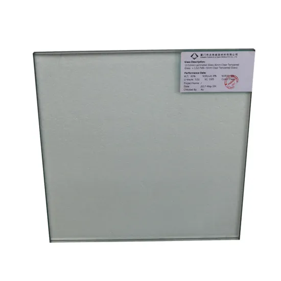 AS/NZS 2208 Sandwich Glass