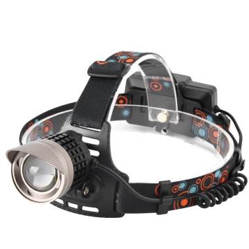 Adventuridge Bright Waterproof Cap: Rechargeable LED Camping Headlamp with Adjustable Beam - XML-T6