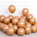 50pcs 12inch New Colors Pearl Chrome Metal Balloon Black Golden Balloon Arch Wedding Birthday Supplies Party Decor Globos