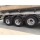 Air suspension Aluminium alloy fuel tank semi-trailer