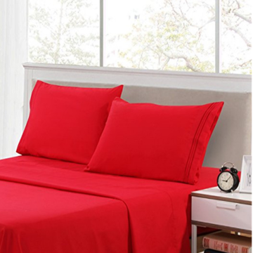100% supima cotton sateen bed sheets