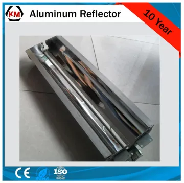 fluorescent light reflector replacement aluminum reflectors