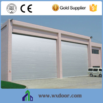 automatic stainless steel roll top windproof gate/doors for warehouse/workshop