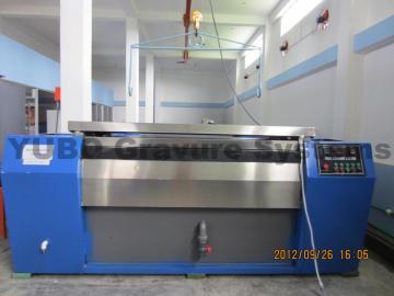 De-chrome cylinder machine in printing and packaing industry
