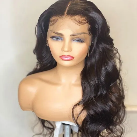 2021 russian human hair lace wig, virgin  lace human hair wig, wholesale loose wave human hair  lace wig