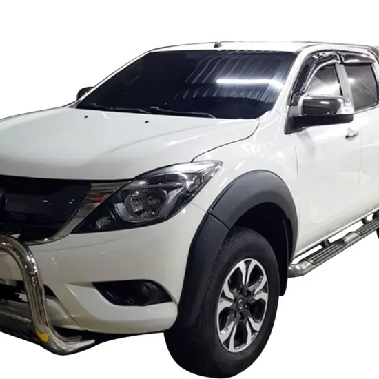 YCSUNZ OEM Matte Black ABS Slim Fender Flares for BT-50 2012-2015