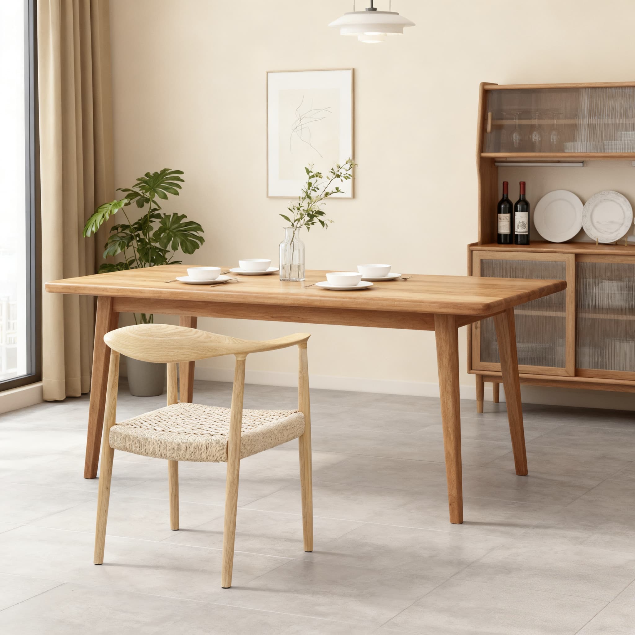 wood dining chair