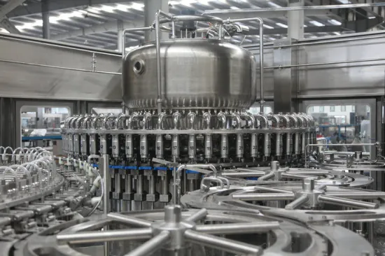 4/5 In 1 Cooling Chain Juice Filling Machine For Plastic Bottle