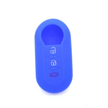 Fiat fob silicon car key shell