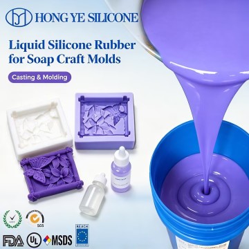 Liquid Silicone Rubber for Handmade Soap Craft Molds