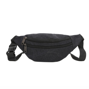 Custom Hip Hop Outdoor Sports Cycling Women Chest Cross Body Shoulder Waist Bag Travel Men Black Fanny Pack Sling Bag