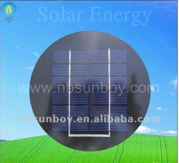 6V 1.9W Circular Solar Panels