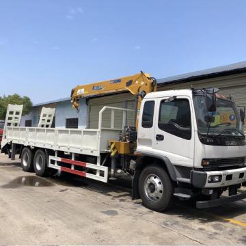 6x4 LHD Euro 5 Boom Crane Truck Crane