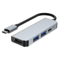 Vier in één USB 2.0 Hub -adapter