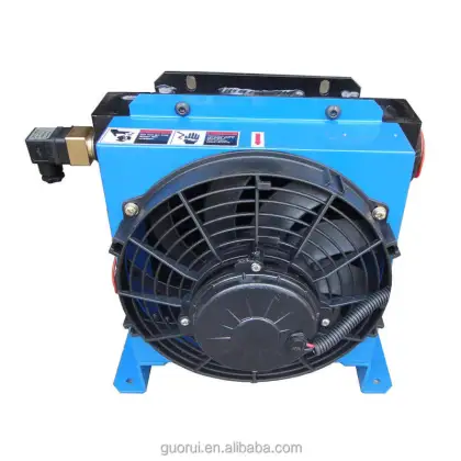 24 Volt Air Oil Cooler for Hydraulic and Air Compressor Systems