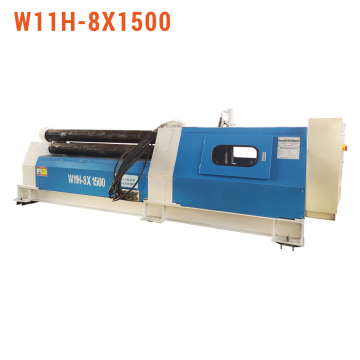 W11H-8X1500 Tiga Rollers Hydraulic Plate Machine