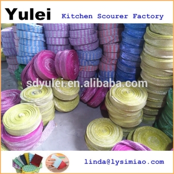 scrubbing sponges Raw material