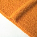 Burnt Orange Wool Mohair Knit Loop Fabric