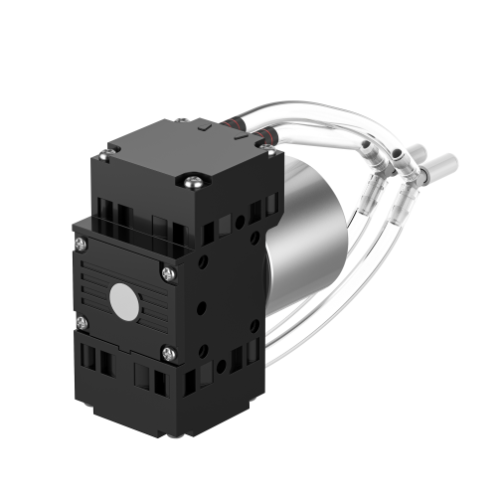 Bomba de aire de diafragma miniatura de doble cabezal
