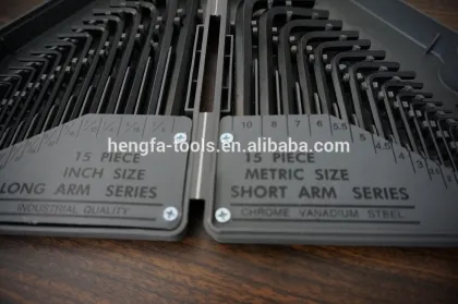 Steel Wera hex key set