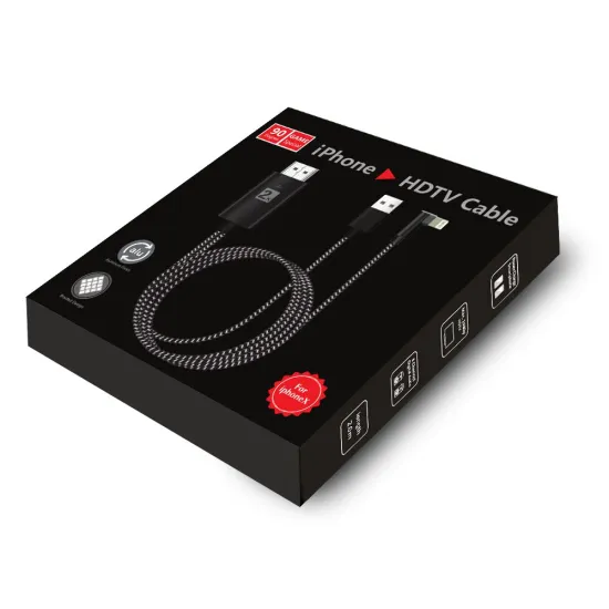 90 degrees Nylon Braided weave USB TO 8pin HDTV cable Adapter Phone to HDTV USB lightening cable
90 degrees Nylon Braided weave USB TO 8pin HDTV cable Adapter Phone to HDTV USB lightening cable