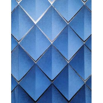 53cm tahan air pvc wallpaper desain geometris modern